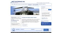 Desktop Screenshot of ableelectronics.com